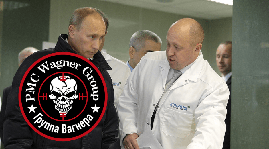 Yevgeny Prigozhin and Vladimir Putin